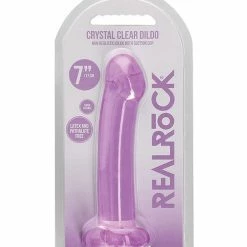 Shots America Dildos Shots REALROCK Crystal Clear 7" Dildo
