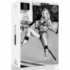 Shots America Shots Ouch Black & White Bed Post Bindings Restraint Kit - Black Kink & BDSM
