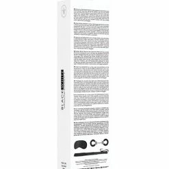 Shots America Shots Ouch Black & White Introductory Bondage Kit #1 - Black Kink & BDSM