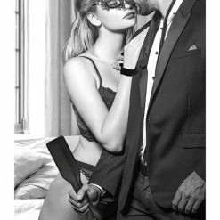 Shots America Shots Ouch Black & White Introductory Bondage Kit #3 - Black