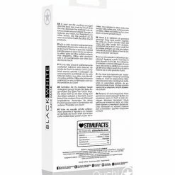 Shots America Kink & BDSM Shots Ouch Black & White Lace Mask W-elastic Straps - Black