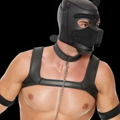 Shots America Shots Ouch Puppy Play Complete Kit - Black Kink & BDSM