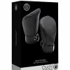 Shots America Shots Ouch Puppy Play Lined Fist Mitts - Black Kink & BDSM