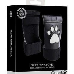 Shots America Shots Ouch Puppy Play Puppy Play Paw Cut-out Gloves Kink & BDSM