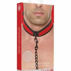 Shots America Shots Ouch Puppy Play Puppy Collar With Leash