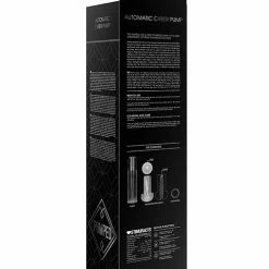 Shots America Shots Pumped Automatic Cyber Pump Masturbation Sleeve With Free Silicone Cock Ring - Clear