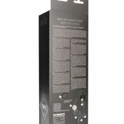 Shots America Penis Toys Shots Pumped Elite Beginner Pump With Psi Gauge - Black