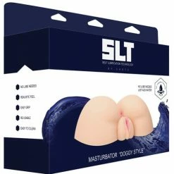 Shots America Penis Toys Shots SLT Self Lubrication Doggy Style Masturbator - Flesh