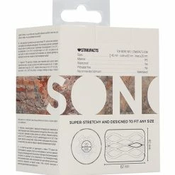 Shots America Shots Sono No. 93 Reversible Textured Masturbator - Transparent Penis Toys