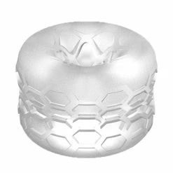 Shots America Penis Toys Shots Sono No. 94 Reversible Textured Masturbator - Transparent