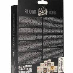 Shots America Shots FISTIT Silicone Stimulation Glove - Black Vibrators