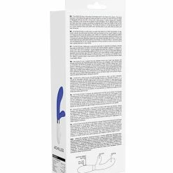 Shots America Shots Luminous Achilles Silicone 10 Speed Rabbit Vibrator - Royal Blue Vibrators