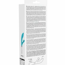 Shots America Vibrators Shots Luminous Agave Silicone 10 Speed Rabbit - Turquoise