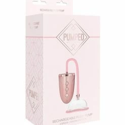 Shots America Vibrators Shots Pumped Automatic Rechargeable Pussy Pump Set - Rose Gold