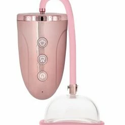 Shots America Vibrators Shots Pumped Automatic Rechargeable Pussy Pump Set - Rose Gold