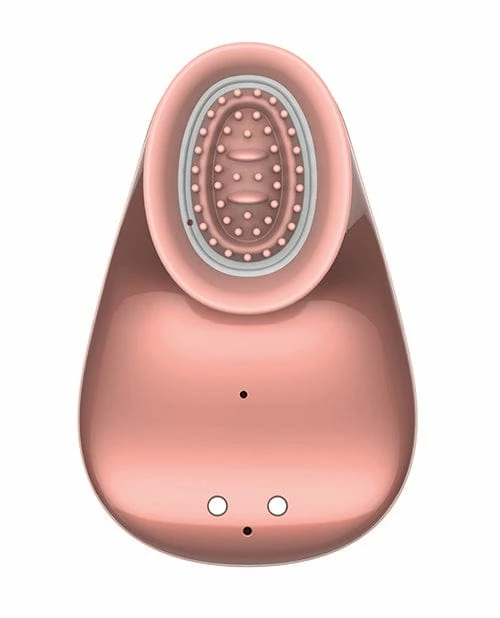 Shots America Shots Twitch Innovation Hands Free Clitoral Stimulator - Rose Gold Vibrators