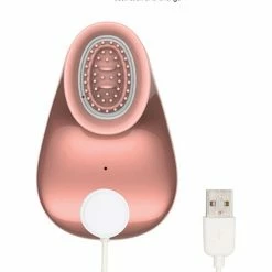 Shots America Shots Twitch Innovation Hands Free Clitoral Stimulator - Rose Gold Vibrators