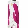 Shots America Vibrators Shots Vive Chou G-Spot Rabbit With Interchangeable Clitoral Attachments - Pink