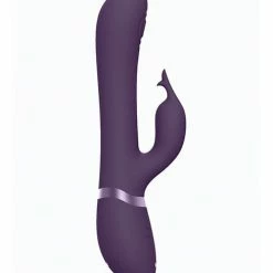 Shots America Shots Vive Etsu Pulse G-Spot Rabbit With Interchangeable Clitoral Attachments - Purple Vibrators