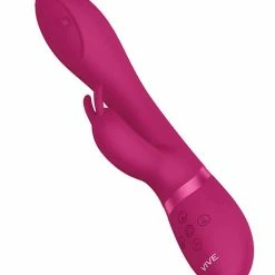 Shots America Vibrators Shots Vive Mira Spinning G-Spot Rabbit - Pink