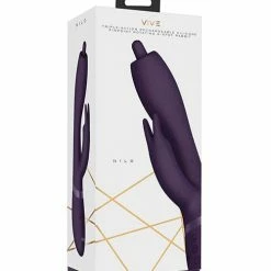 Shots America Vibrators Shots Vive Nilo Pinpoint Rotating G-Spot Rabbit - Purple