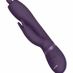Shots America Vibrators Shots Vive Nilo Pinpoint Rotating G-Spot Rabbit - Purple