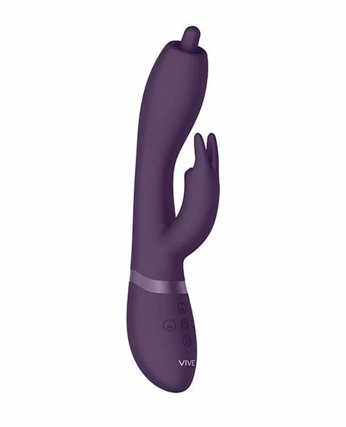 Shots America Vibrators Shots Vive Nilo Pinpoint Rotating G-Spot Rabbit - Purple