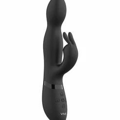 Shots America Shots Vive Niva Rotating Rabbit - Black Vibrators