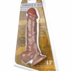 SI Novelties Dildos Major Dick Straight With Balls & Suction Cup Commander In Chief