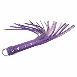 Kink & BDSM Spartacus 20" Strap Whip - Purple