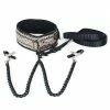 Kink & BDSM Spartacus Faux Leather Collar & Leash