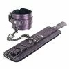 Kink & BDSM Spartacus Galaxy Legend Faux Leather Ankle Restraints - Purple