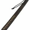 Spartacus Paddle With Gems - Brown Floral Print