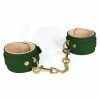 Spartacus Pu Wrist Cuffs With Plush Lining