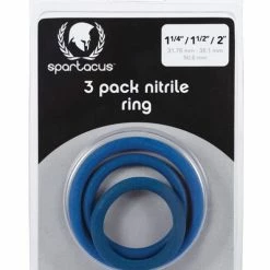 Penis Toys Spartacus Nitrile Cock Ring Set