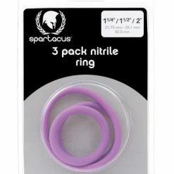 Penis Toys Spartacus Nitrile Cock Ring Set