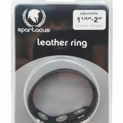 Spartacus Plain Leather Cock Ring