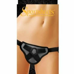 Sportsheets International Sportsheets Entry Level Waterproof Strap On - Black Dildos