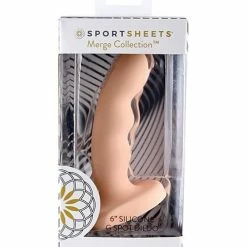 Sportsheets International Sportsheets Ren 6" Silicone G Spot Dildo - Orange Dildos