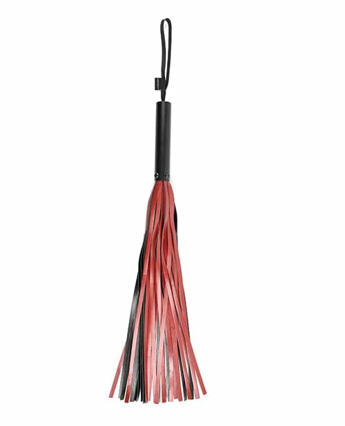 Sportsheets International Kink & BDSM Saffron Flogger - Red-Black