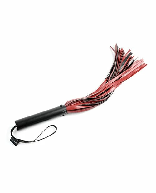 Sportsheets International Kink & BDSM Saffron Flogger - Red-Black