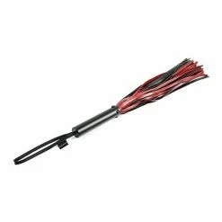 Sportsheets International Kink & BDSM Saffron Flogger - Red-Black