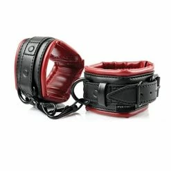 Sportsheets International Saffron Hog Tie & Cuff Set - Red-Black Kink & BDSM