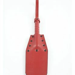 Sportsheets International Saffron Studded Spanker - Red Kink & BDSM