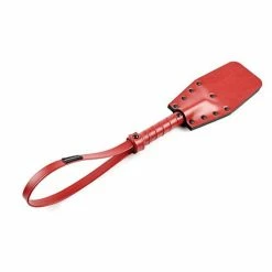 Sportsheets International Saffron Studded Spanker - Red Kink & BDSM