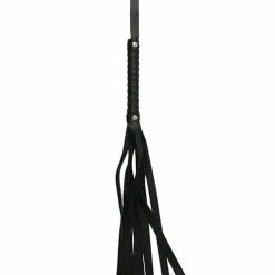 Sportsheets International Kink & BDSM Sex & Mischief Faux Leather Flogger - Black
