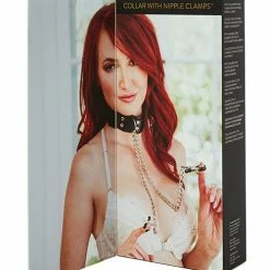 Sportsheets International Sex & Mischief Nipple Clamps With Collar