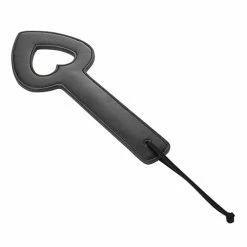 Sportsheets International Sex & Mischief Shadow Heart Paddle - Black