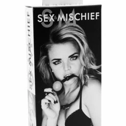 Sportsheets International Sex & Mischief Solid Red Ball Gag Kink & BDSM
