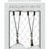 Sportsheets International Kink & BDSM Sexperiments Ruby Black Nipple Clamps